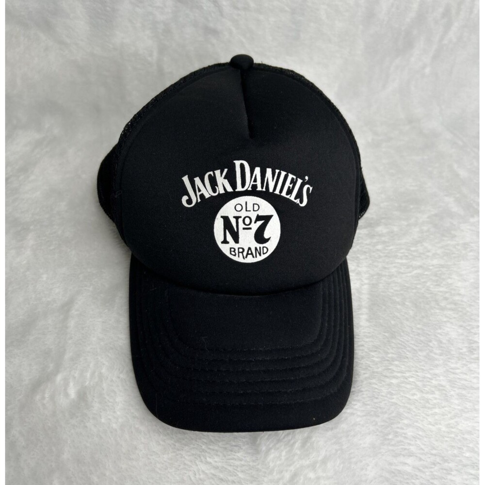 Jack Daniel’s Old No7 Brand Baseball Cap Hat Adults SnapBack Mesh Black